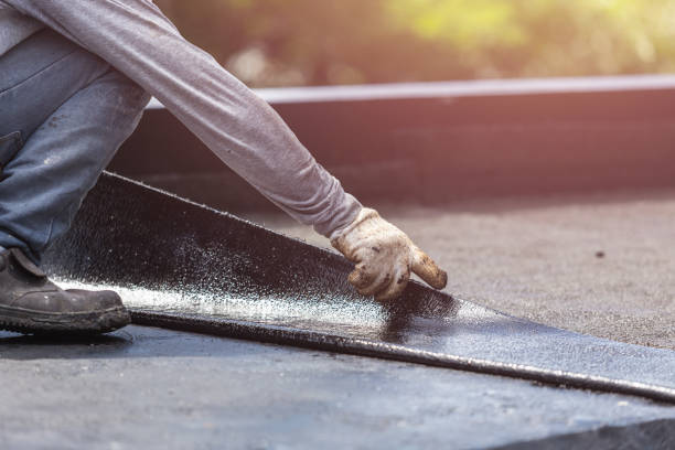 Professional Emergency Waterproofing technician working in Amboy, IN